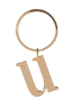 GANZ GOLD KEYRING U