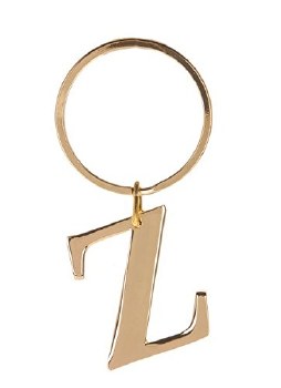 GANZ GOLD KEYRING Z