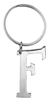 GANZ SILVER KEYRING F