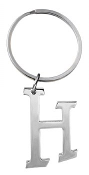 GANZ SILVER KEYRING H