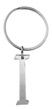 GANZ SILVER KEYRING I