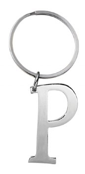 GANZ SILVER KEYRING P