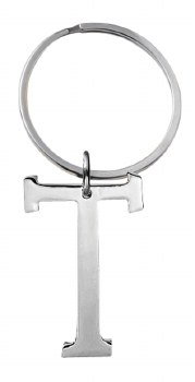 GANZ SILVER KEYRING T