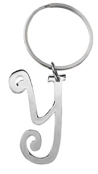 GANZ SILVER KEYRING Y
