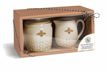 GRASSLANDS BEE SUGAR &amp; CREAMER SET