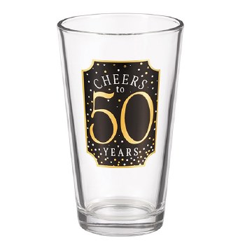 GRASSLANDS RD PINT GLASS 50