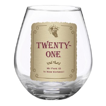 GRASSLANDS ROAD STEMLESS WINE GLASS 21