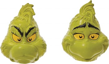 GRINCH SALT &amp; PEPPER SET