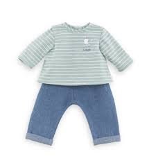 COROLLE 12&quot; OUTFIT PANTS &amp; STRIPED T