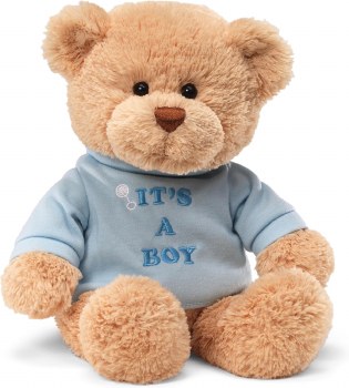GUND IT'S A BOY BEAR 12"