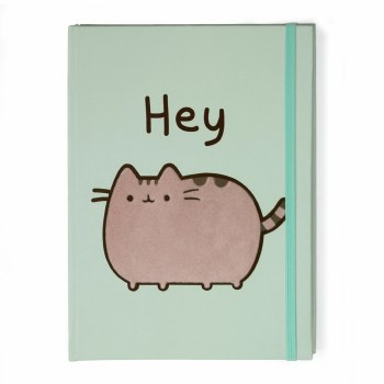 PUSHEEN JOURNAL HEY