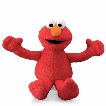 GUND SESAME STREET  BEAN BAG ELMO