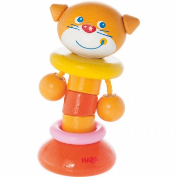 HABA CLUTCHING TOY CLATTER CAT