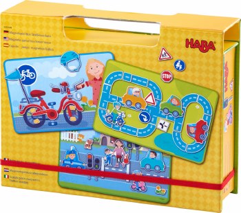 HABA MAGNETIC GAME BOX STREET SENSE