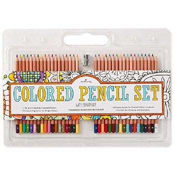 HALLMARK 36ct COLOR PENCILS W/SHARPENER