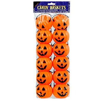 HALLOWEEN PUMPKIN TREAT PAILS