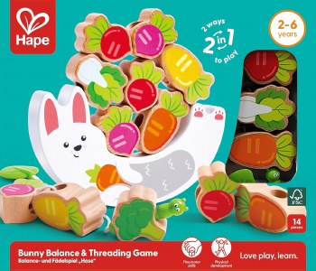 HAPE BUNNY BALANCE &amp; THREADING GAME
