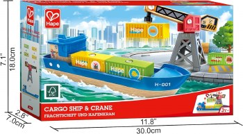 HAPE CARGO SHIP &amp; CRANE