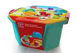 HAPE DINOSAUR TRAIN BUCKET SET