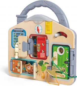 HAPE LOCK &amp; LEARN PLAYBOARD