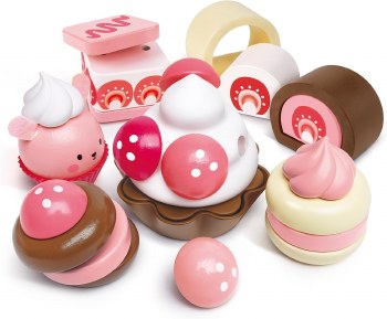 HAPE STRAWBERRY DESSERT SET