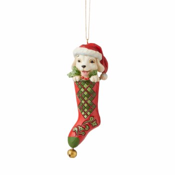 HEARTWOOD CREEK DOG IN STOCKING