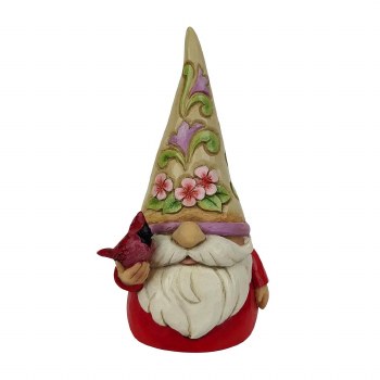 HEARTWOOD CREEK GNOME WITH CARDINAL