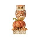 HEARTWOOD CREEK HARVEST OWL ON PUMPKIN