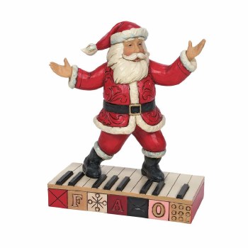HEARTWOOD CREEK SANTA ON KEYBOARD