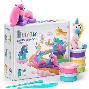 HEY CLAY RAINBOW UNICORNS