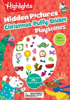 HIGHLIGHTS CHRISTMAS PUFFY STICKERS