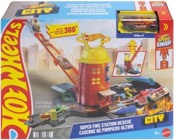 HOT WHEELS CITY SUPER FIRE PLAYSET
