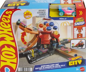 HOT WHEELS DOWNTOWN CANDY SHOP
