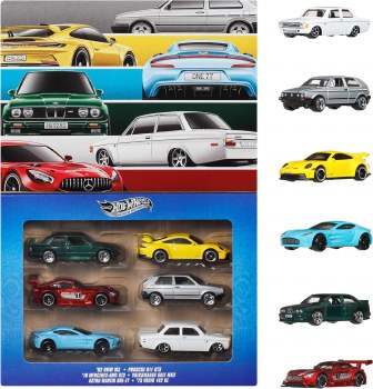 HOT WHEELS EURO STYLE MULTIPACK