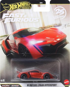 HOT WHEELS FAST &amp; FURIOUS LYCAN HYPERSPO