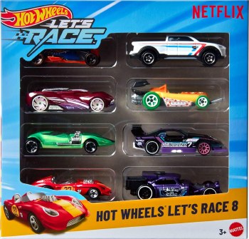 HOT WHEELS LET'S RACE 8pk