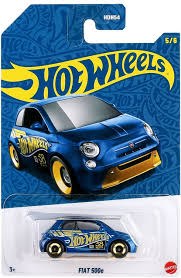 HOT WHEELS PEARL &amp; CHROME FIAT 500e