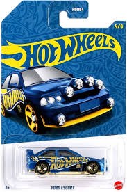 HOT WHEELS PEARL &amp; CHROME FORD ESCORT