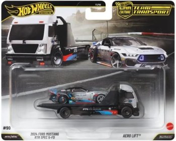 HOT WHEELS TEAM TRANSPORT MUSTANG/AERO