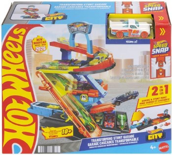 HOT WHEELS TRANSFORMING STUNT GARAGE