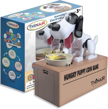 HUNGRY PUPPY COIN BANK