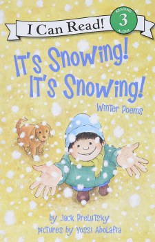 I CAN READ BOOK ITS SNOWING
