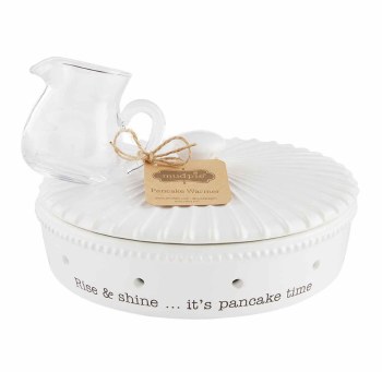 MUD PIE PANCAKE WARMER &amp; SYRUP SET EXC