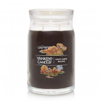 YANKEE SIGNATURE LG JAR COZY CABIN ESC
