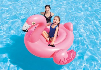 INTEX FLAMINGO RIDE ON
