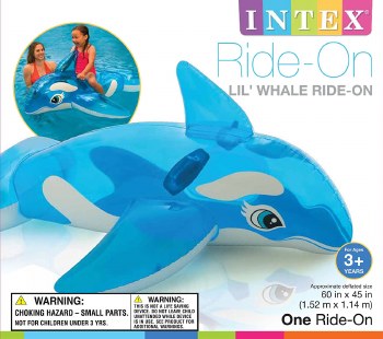 INTEX LI'L WHALE RIDE ON