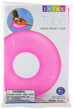 INTEX NEON FROSTED INFLATABLE TUBE