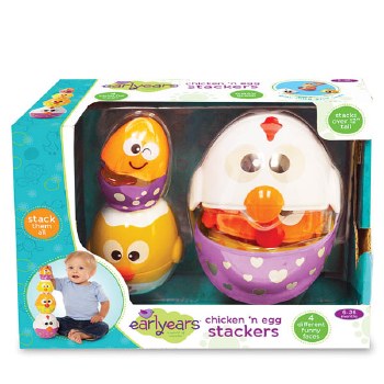 EARLY YEARS CHICKEN EGG STACKERS