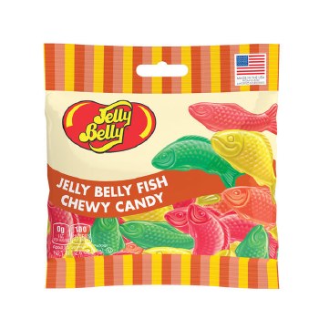 JELLY BELLY 2.8oz FISH CHEWY CANDY