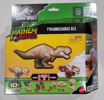 JURASSIC WORLD MIX-UPS TYRANNOSAURUS REX